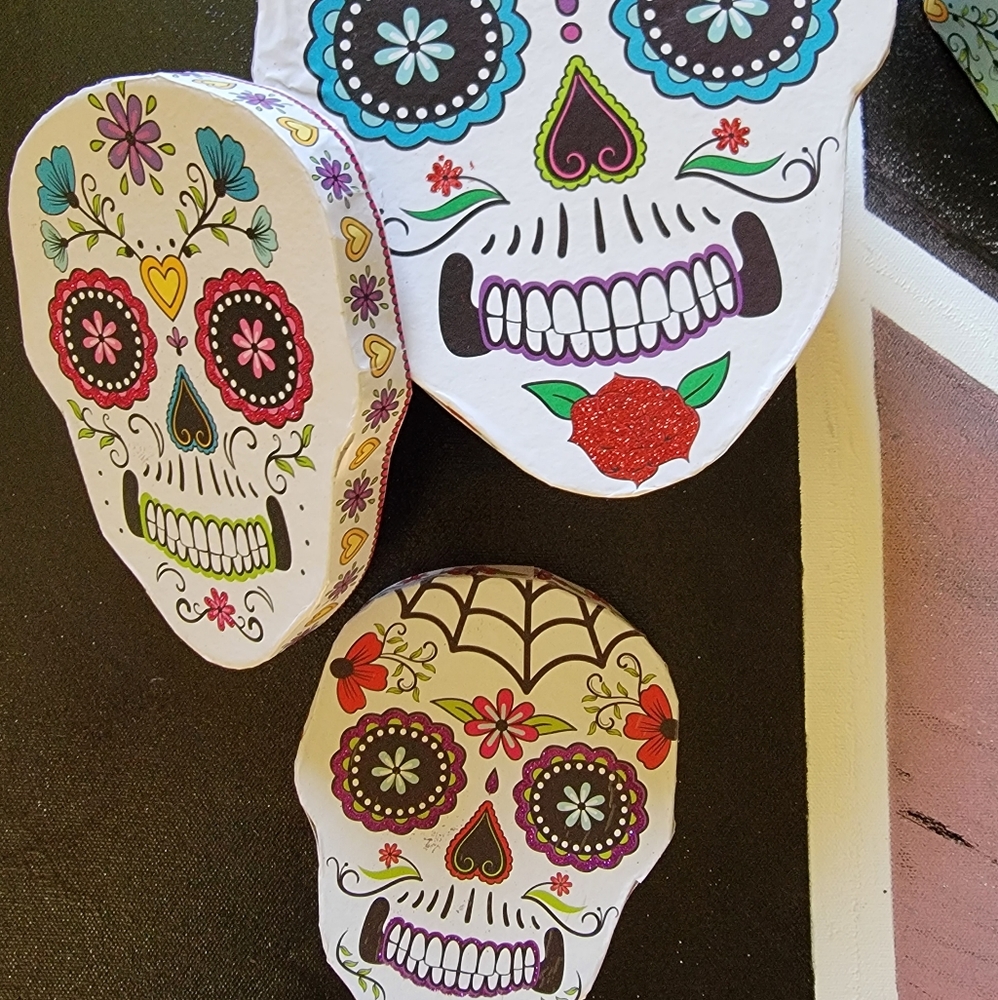 Nesting Boxes 3 Day Of The Dead - Picture 8 of 12